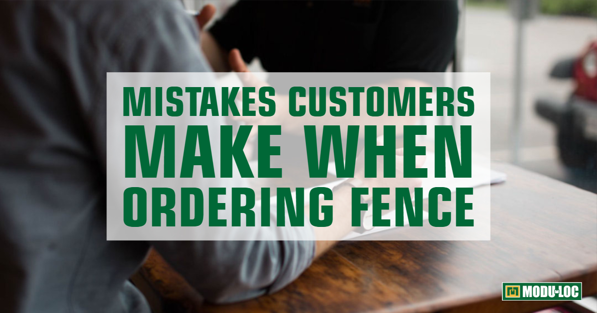 Mistakes customers make